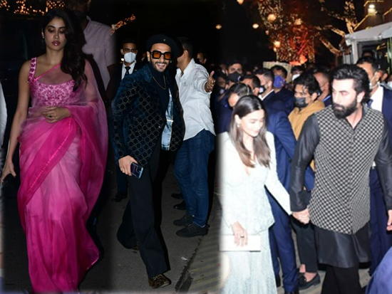 Bollywood Celebs At Engagement Party Of Anant Ambani n Radhika Merchant